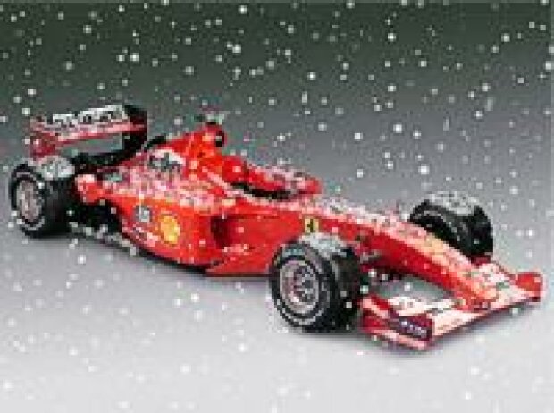 Titel-Bild zur News: Ferrari im Schnee