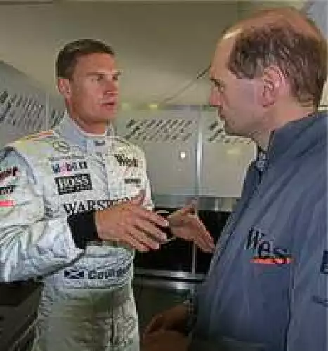 Coulthard und Newey Titel-Bild zur News: Coulthard und Newey