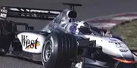Bild zum Inhalt: Coulthard am Montag Schnellster in Barcelona
