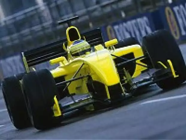 Giancarlo Fisichella im Jordan-Honda EJ12 Titel-Bild zur News: Giancarlo Fisichella im Jordan-Honda EJ12