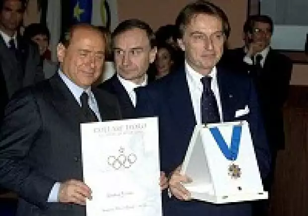 Silvio Berlusconi und Luca di Montezemolo Titel-Bild zur News: Silvio Berlusconi und Luca di Montezemolo