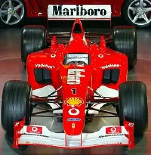 Titel-Bild zur News: Der Ferrari F2002