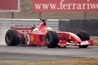Bild zum Inhalt: Ferrari testete Elektronik und Reifen
