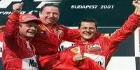Bild zum Inhalt: Barrichello: Werden nie wissen, ob Michael der Beste ist
