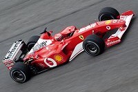 Bild zum Inhalt: Schumacher nahm Testarbeit in Mugello auf
