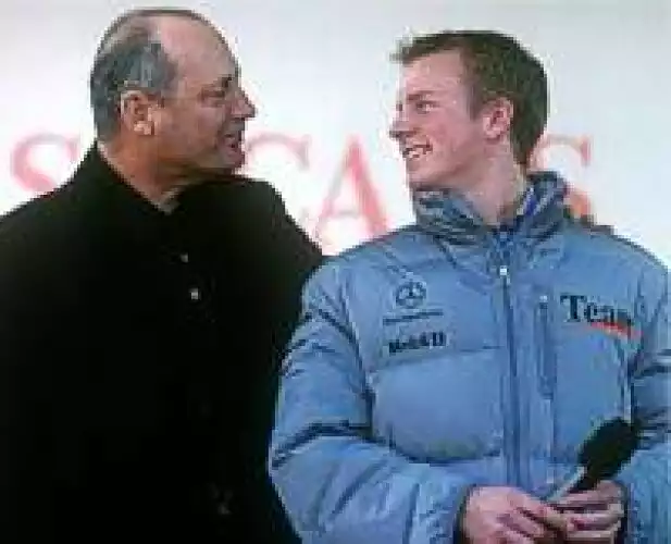 Titel-Bild zur News: Ron Dennis und Kimi Räikkönen