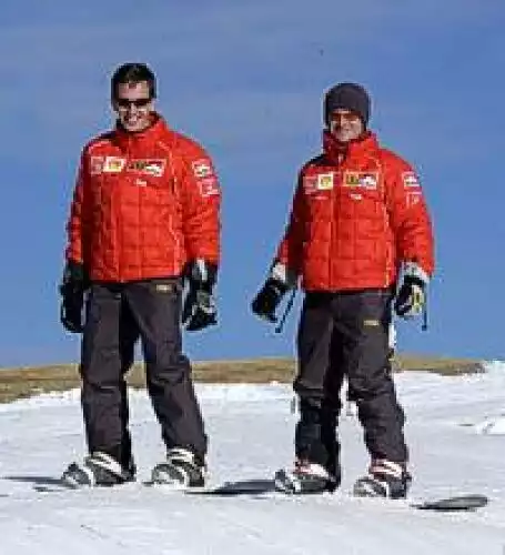 Burti und Barrichello Titel-Bild zur News: Burti und Barrichello