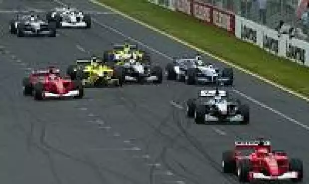 Titel-Bild zur News: Start zum Australien-GP 2001