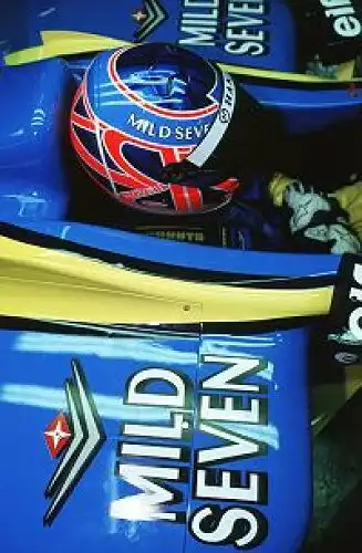 Jenson Button im Cockpit des R202 Titel-Bild zur News: Jenson Button im Cockpit des R202