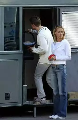 Ralf Schumacher mit Ehefrau Cora und Sohn David Titel-Bild zur News: Ralf Schumacher mit Ehefrau Cora und Sohn David