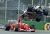Schumacher siegt bei Crash-Chaos-Rennen in Melbourne