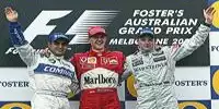 Podium in Melbourne