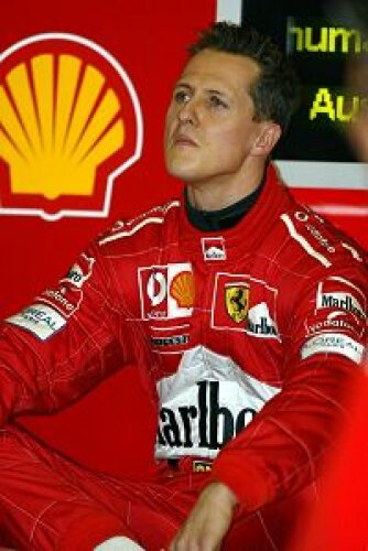 Titel-Bild zur News: Michael Schumacher in der Ferrari-Box