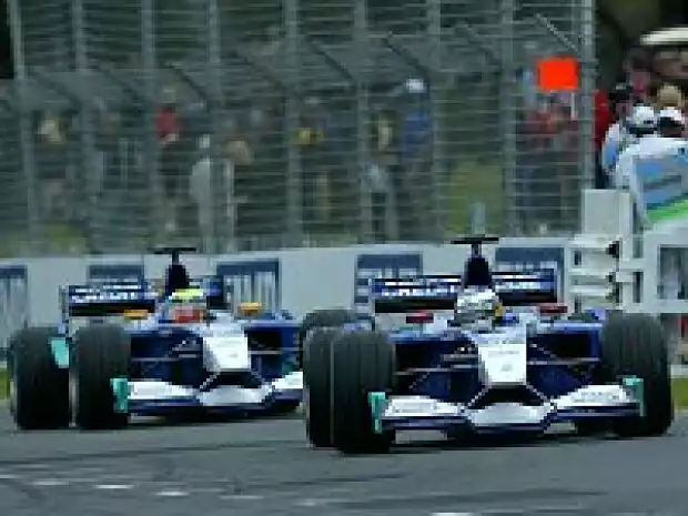 Nick Heidfeld vor Felipe Massa Titel-Bild zur News: Nick Heidfeld vor Felipe Massa