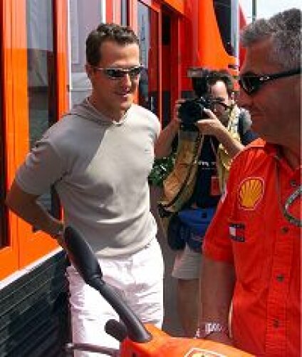 Titel-Bild zur News: Michael Schumacher  (Ferrari)