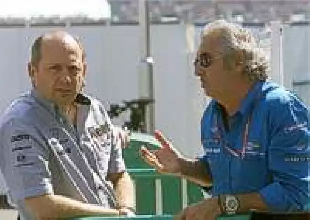 Dennis und Briatore Titel-Bild zur News: Dennis und Briatore