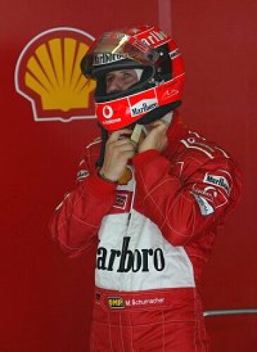Titel-Bild zur News: Michael Schumacher bereitet sich auf die Qualifikation vor