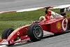 Bild zum Inhalt: Rubens Barrichello im Warm Up vorne