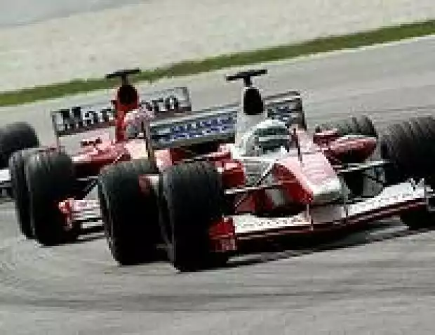 Allan McNish, Rubens Barrichello Titel-Bild zur News: Allan McNish, Rubens Barrichello