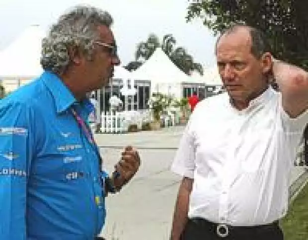 Briatore und Dennis Titel-Bild zur News: Briatore und Dennis