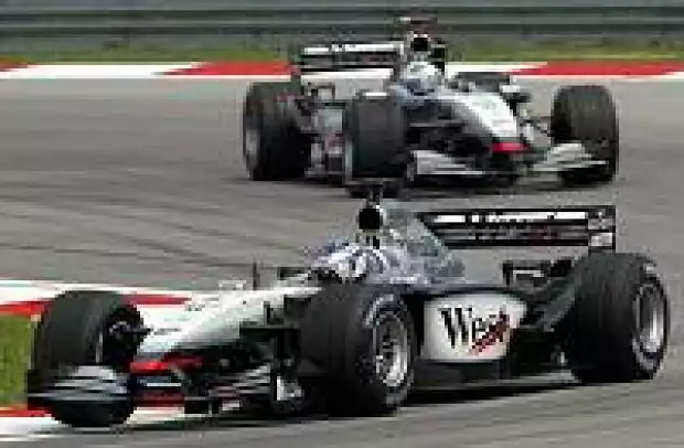 Kimi Räikkönen, David Coulthard Titel-Bild zur News: Kimi Räikkönen, David Coulthard