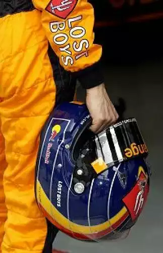 Titel-Bild zur News: Heinz-Harald Frentzens Helm