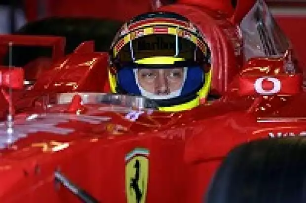 Luca Badoer im F2001 Titel-Bild zur News: Luca Badoer im F2001