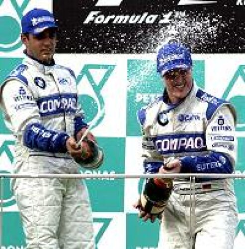 Titel-Bild zur News: Juan-Pablo Montoya, Ralf Schumacher