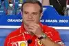 Bild zum Inhalt: Barrichello bestreitet drohende Ablösung bei Ferrari