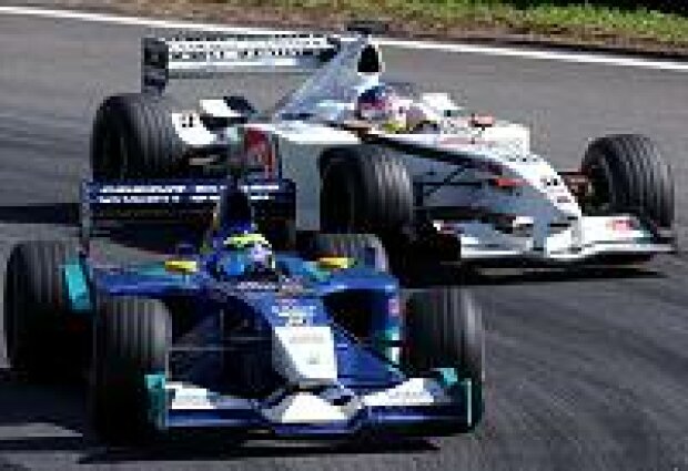 Titel-Bild zur News: Felipe Massa, Jacques Villeneuve