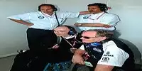 Gerhard Berger, Dr. Mario Theissen, Frank Williams und Patrick Head