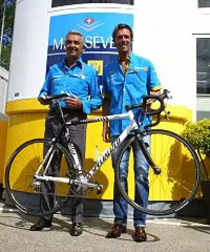 Flavio Briatore und Mario Cipollini Titel-Bild zur News: Flavio Briatore und Mario Cipollini