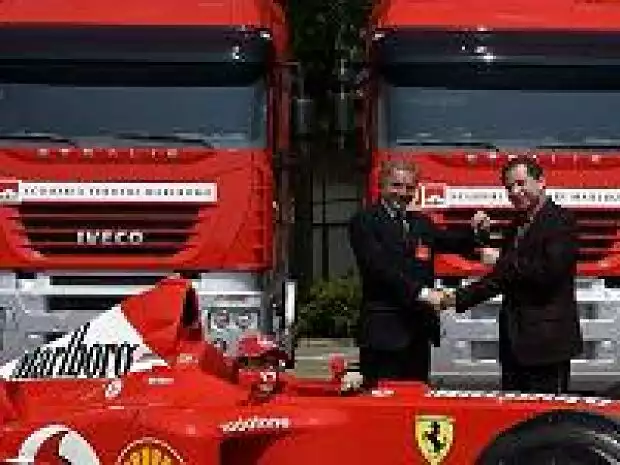 Luca Badoer, Enzo Gioachin, Jean Todt Titel-Bild zur News: Luca Badoer, Enzo Gioachin, Jean Todt