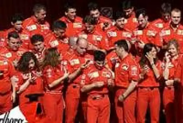 Ferrari-Team Titel-Bild zur News: Ferrari-Team