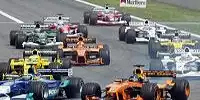 Massa, Fisichella, Bernoldi Frentzen, Panis