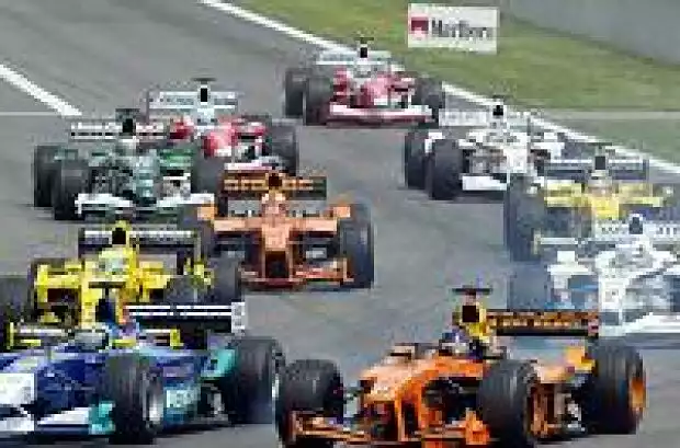 Titel-Bild zur News: Massa, Fisichella, Bernoldi Frentzen, Panis