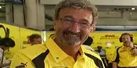 Bild zum Inhalt: Eddie Jordan zu Gast bei der Deutschen Post