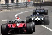 Schumacher, Montoya, Coulthard