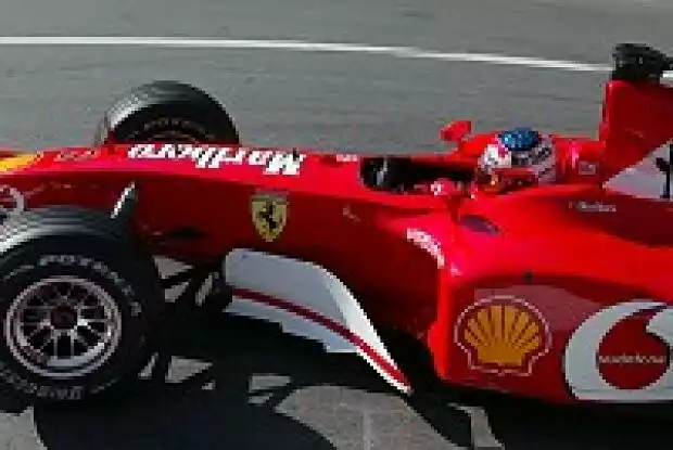 Rubens Barrichello im F2002 Titel-Bild zur News: Rubens Barrichello im F2002
