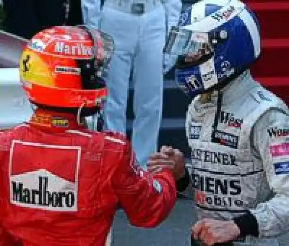 Titel-Bild zur News: Schumacher und Coulthard