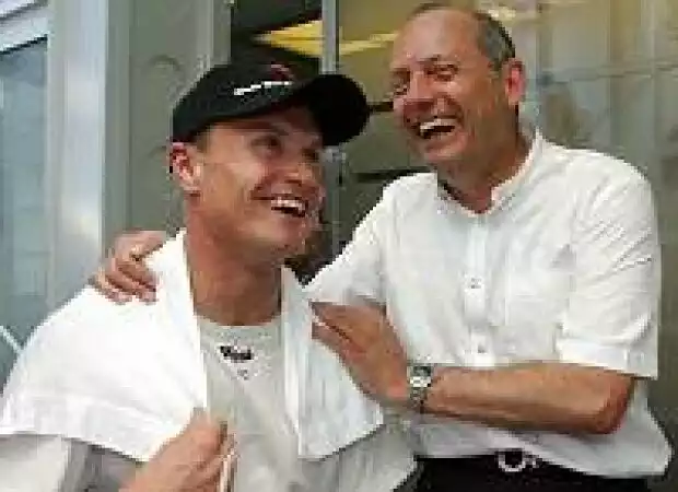 David Coulthard, Ron Dennis Titel-Bild zur News: David Coulthard, Ron Dennis