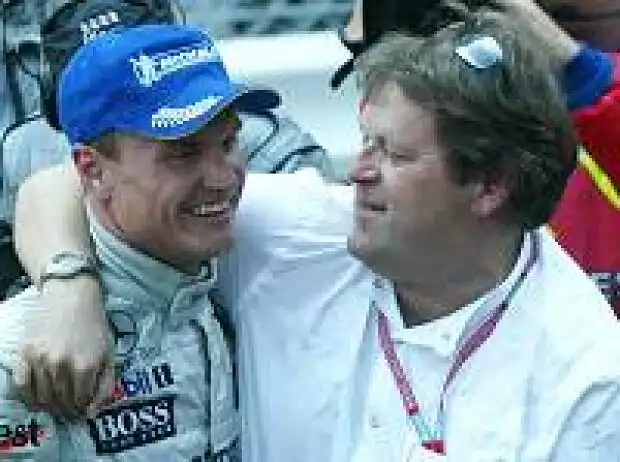 David Coulthard, Norbert Haug Titel-Bild zur News: David Coulthard, Norbert Haug