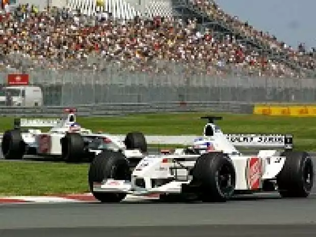 Olivier Panis und Jacques Villeneuve Titel-Bild zur News: Olivier Panis und Jacques Villeneuve