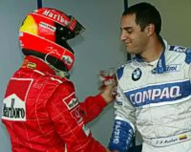 Schumacher und Montoya Titel-Bild zur News: Schumacher und Montoya