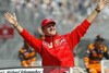 Bild zum Inhalt: Michael Schumacher und die Freude am Fahren