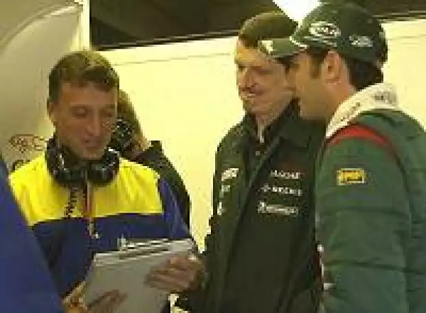 Günther Steiner, Pedro de la Rosa Titel-Bild zur News: Günther Steiner, Pedro de la Rosa