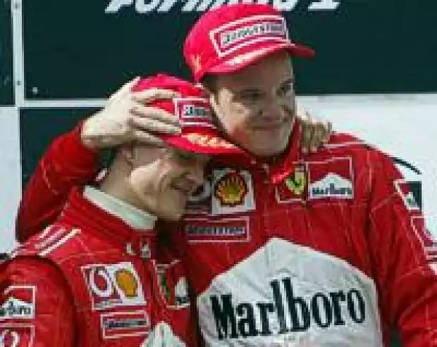 Schumacher und Barrichello Titel-Bild zur News: Schumacher und Barrichello