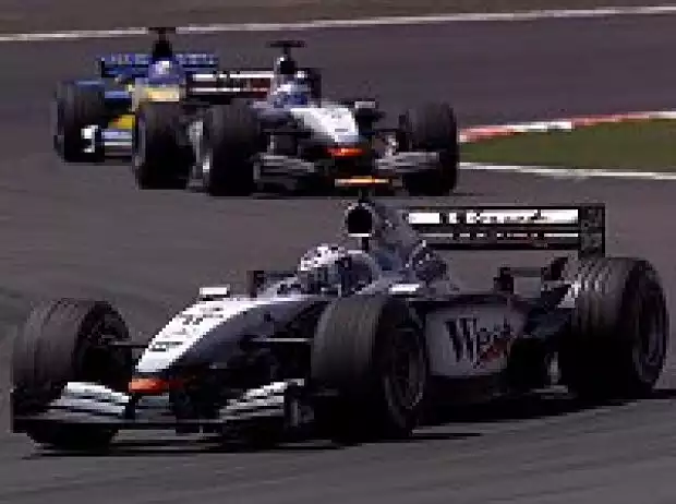 Coulthard, Räikkönen, Button Titel-Bild zur News: Coulthard, Räikkönen, Button