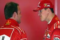 Bild zum Inhalt: Schumacher und Barrichello als schwules Paar