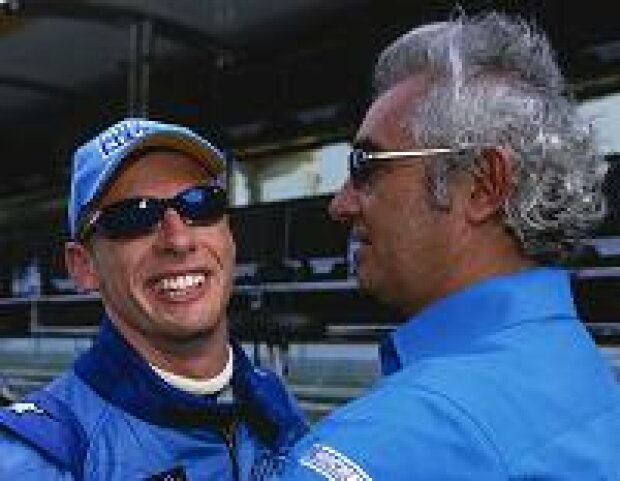 Titel-Bild zur News: Jenson Button, Flavio Briatore